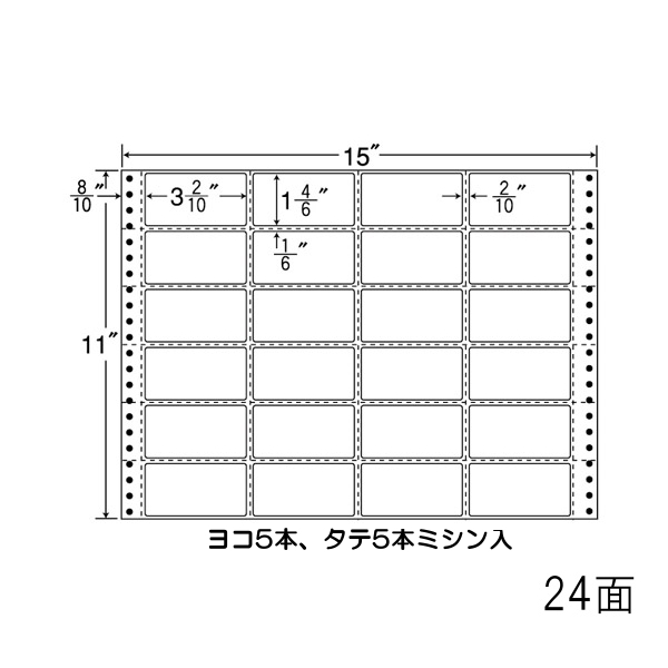 商品詳細表示｜東洋印刷 - ナナフォーム Mﾀｲﾌﾟ MH15K