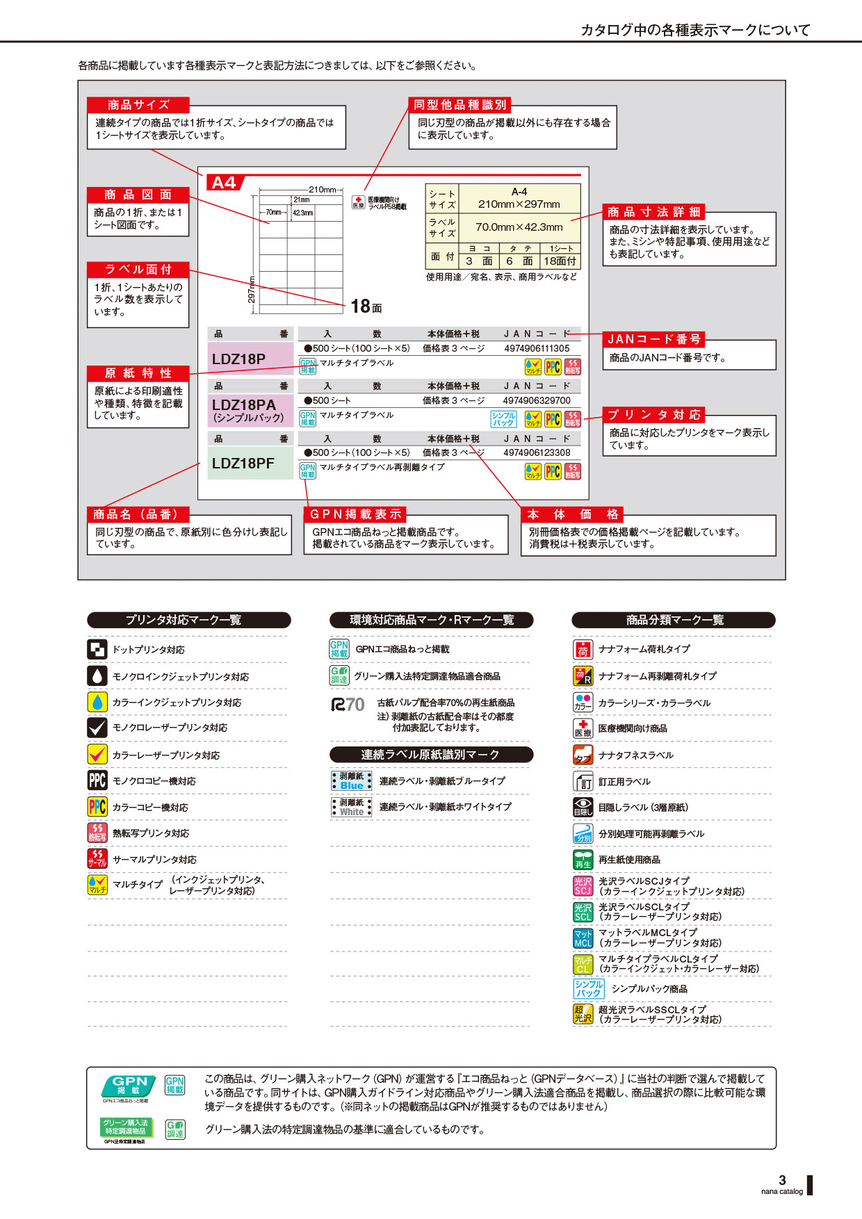 OAラベルの東洋印刷 | Webカタログ